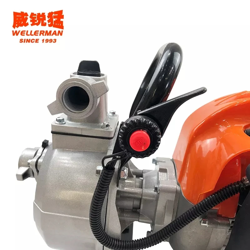 Mini 1.3HP Handheld Water Pump A2F5/60R-C7 Mini Gasoline Water Pump Household Gas Powered Water Pump