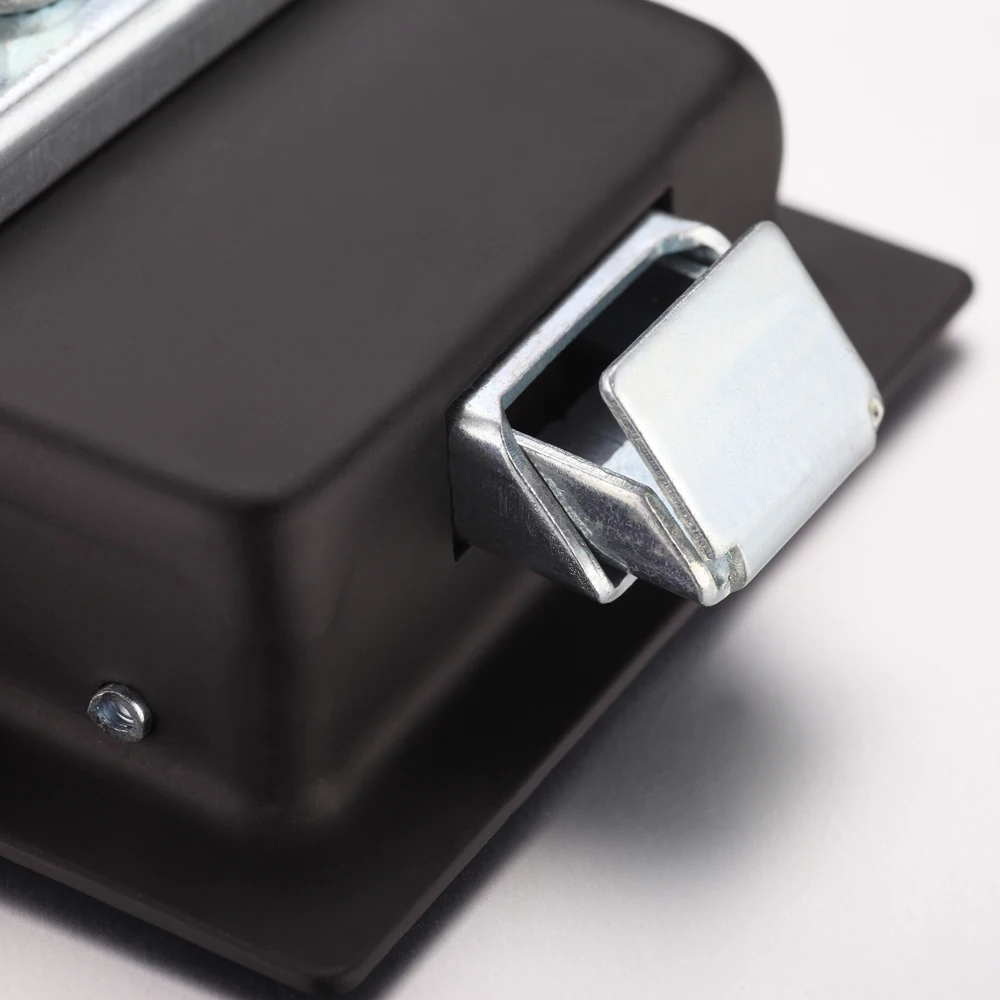 MS866-4 Mini Push-to-Close Steel / Stainless Steel Lockable Toolbox Recessed Paddle Latch