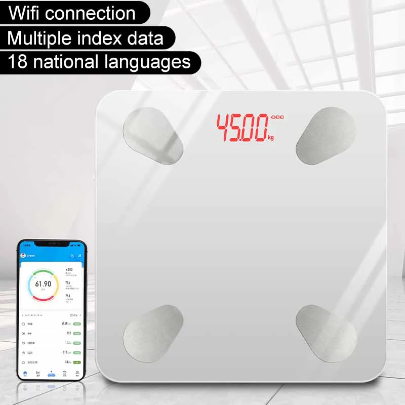 Wholesale Bady Fit Smart Bathroom Electronic Digital Scale Weighting Scale