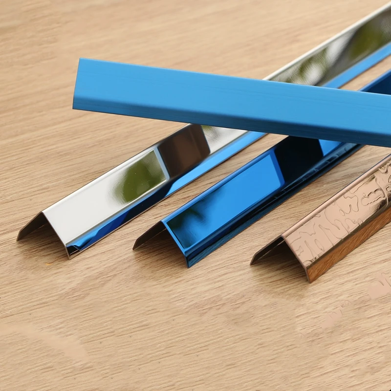 Современные плинтусы из нержавеющей стали керамическая плитка ковровая отделка углы для наружной стены