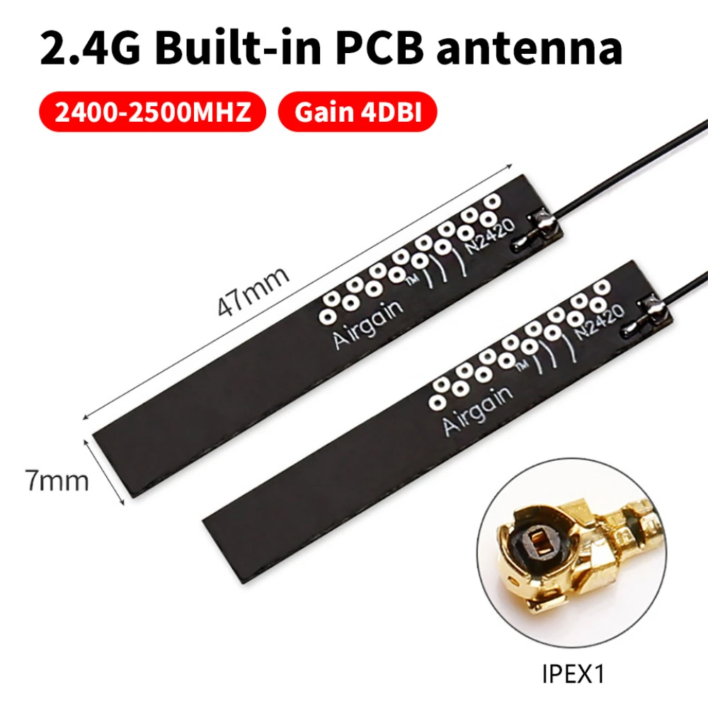 Built-in Antenna Bluetooth 2.4g WiFi Antenna High Gain Omnidirectional Airgain PCB Antenna