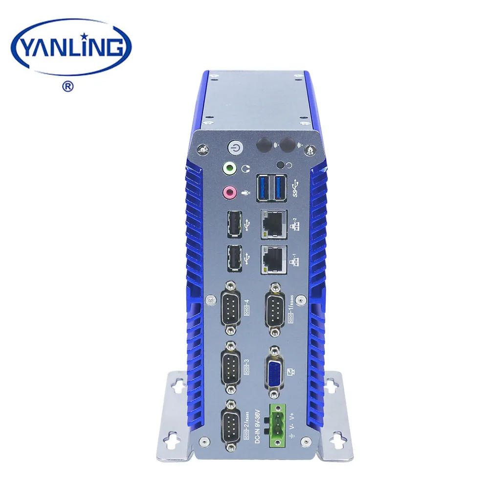 Yanling Kaby озеро Intel Core i5 7200uu одноплатный двухъядерный компьютер ГГц barebone промышленный Мини ПК RS232 COM