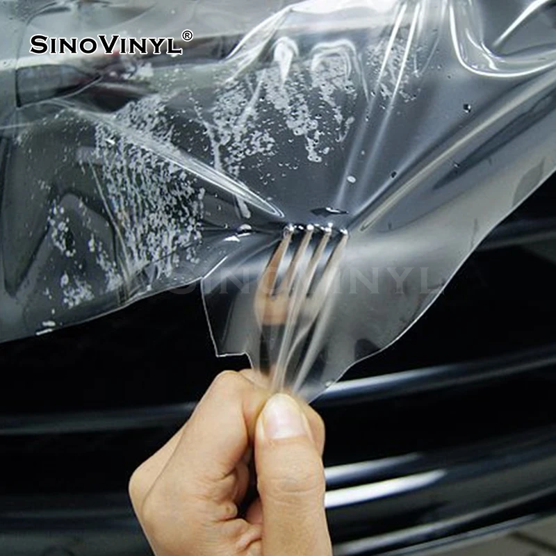 SINOVINYL 10 Yeas Warranty 10Mil 8.5Mil 7.5Mil High Gloss Self Healing PPFTPU Paint Protection Film