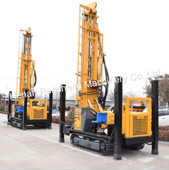2024 Best Selling Max Depth 680m Crawer Mounted Hydraulic Water Well Drilling Rig Machine in stock
