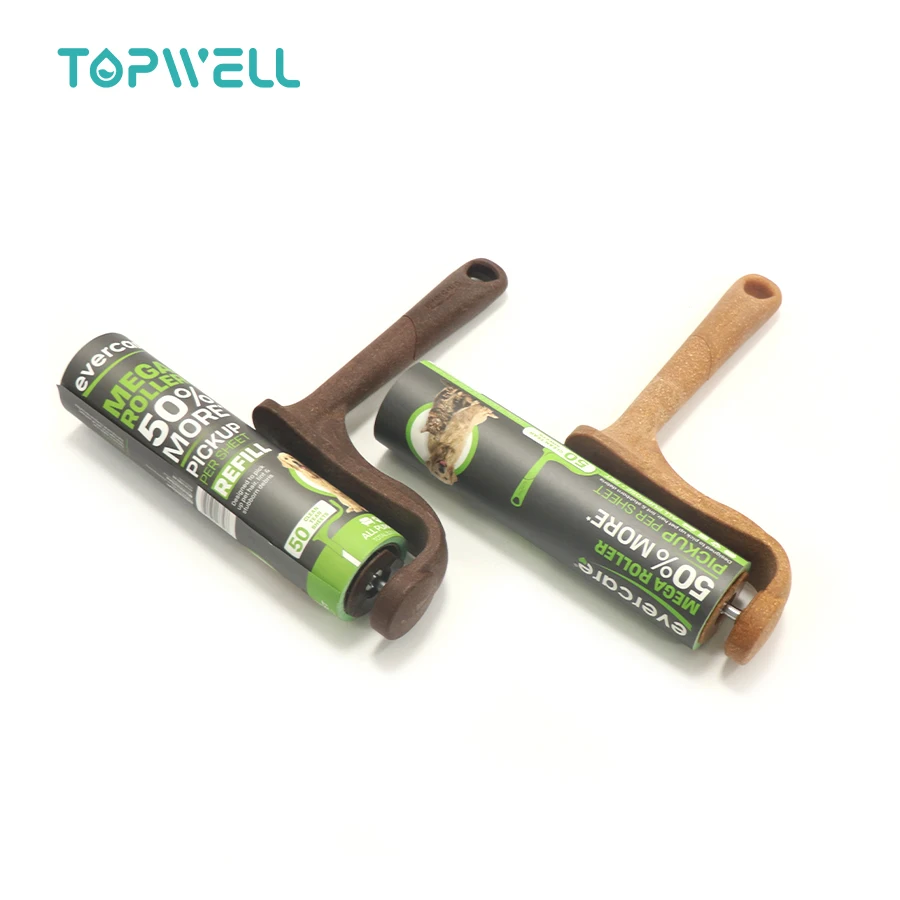 Topwill Lint Rollers & Brushes Household Cleaning Tools Floor Cleaning Dust Dirt Pet Hair Large Eco Friendly Lint Roller