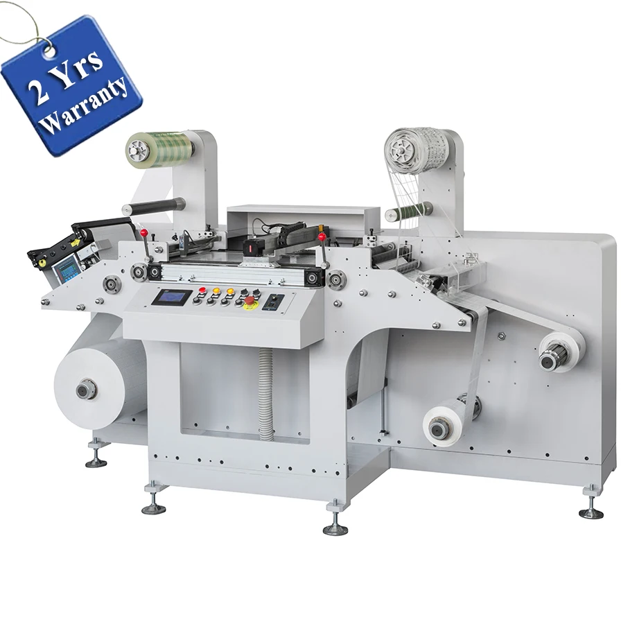 UD320 Roll To Roll Automatic self-adhesive trademark vinyl Digital Label sticker Die Cutting Machine
