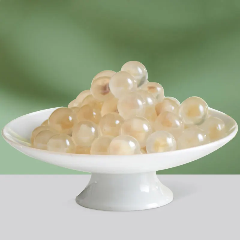 Wholesale chestnut individual popping boba bag bubble tea ingredients boba