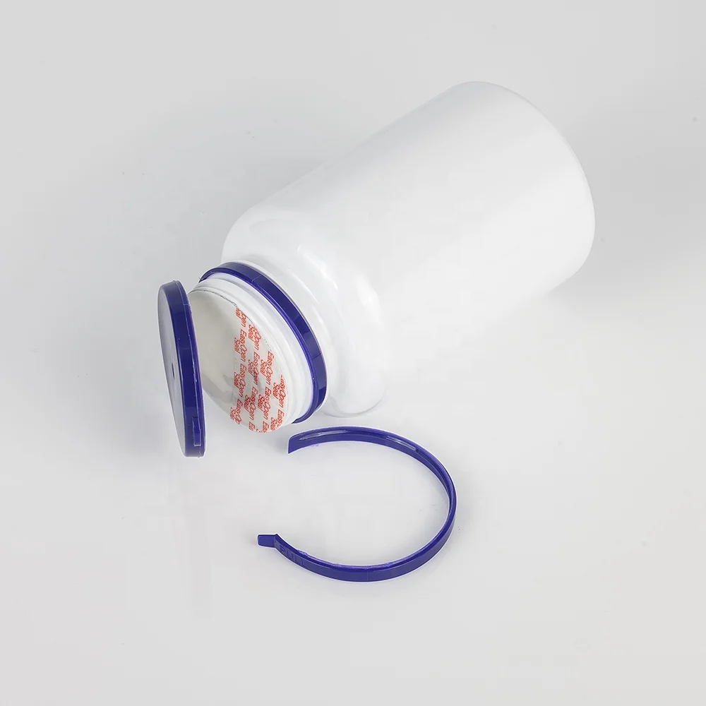 Оптовая продажа 150cc белая пластиковая бутылка для домашних животных Pil lbottle капсула медицинский контейнер витамина фармацевтическая банка с крышками