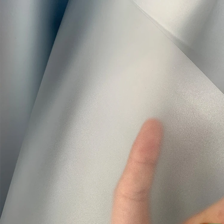 Customized Glossy  Soft Pvc Film Roll waterproof high quality pvc film  for handbags airbags table sheet business card