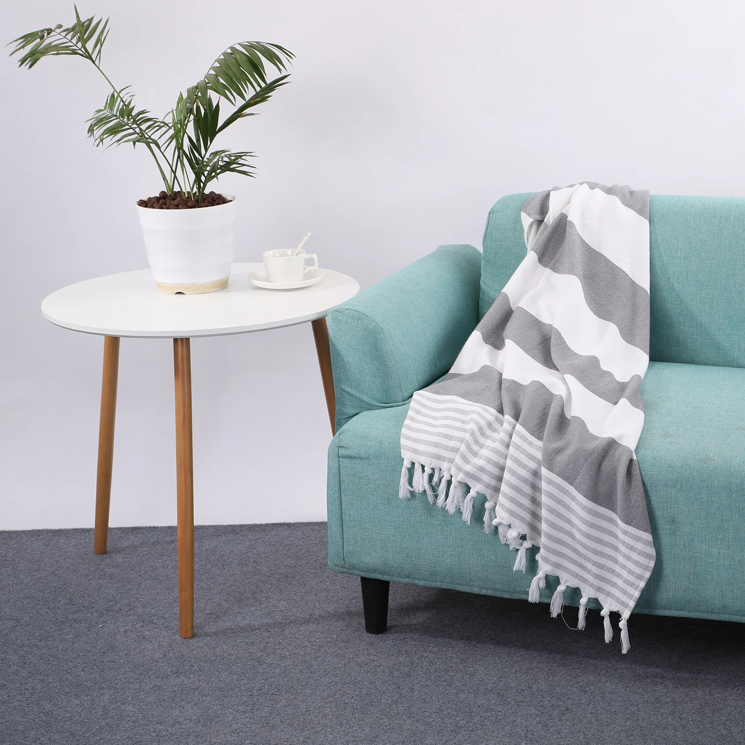 100% Cotton Turkish Bath Towels Quick Dry And Highly Absorbent Sand Free Beach Blanket Oversized Large Turkish Towel