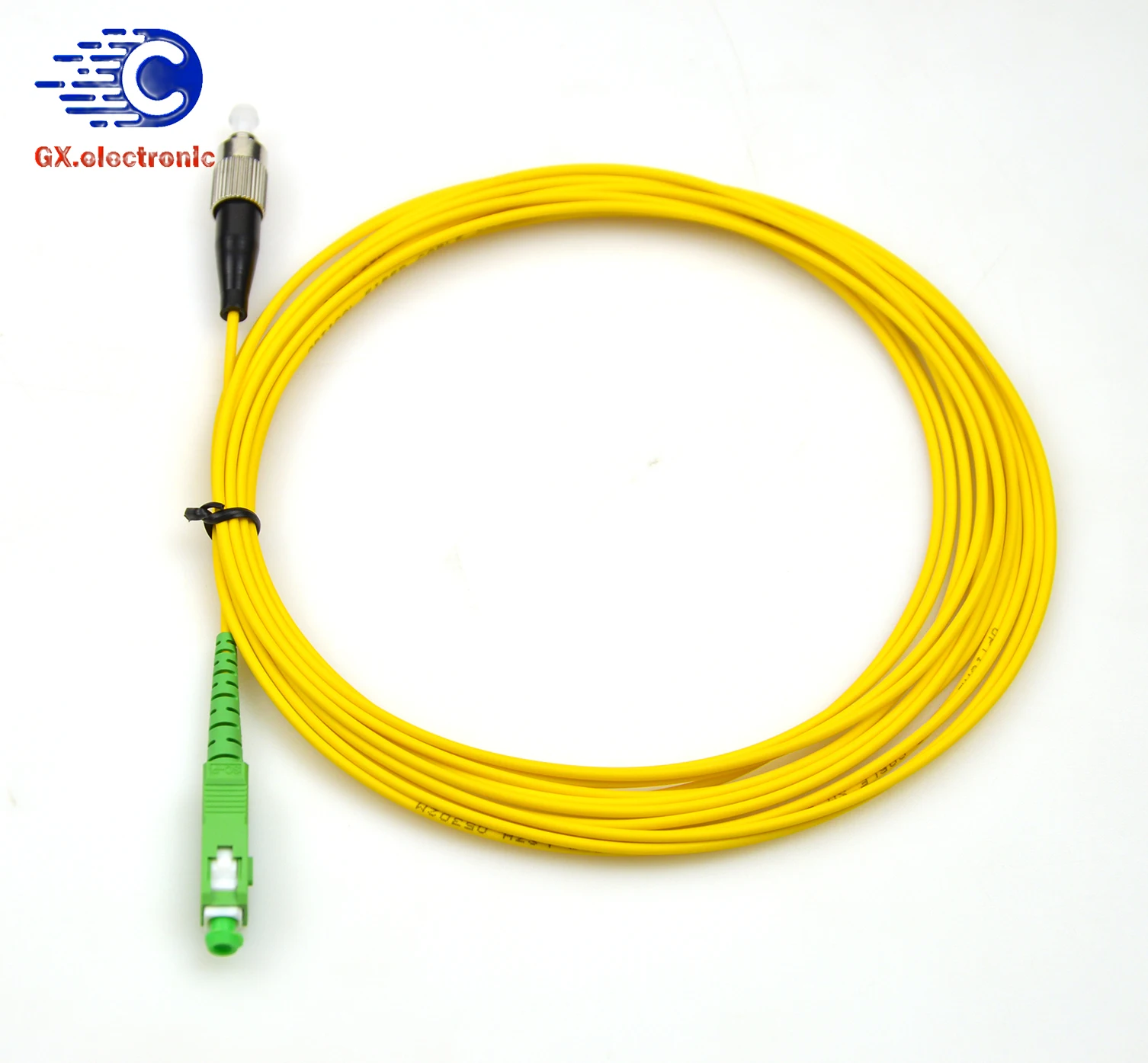 Premium quality 0.25dB low insertion G657B3  FC/UPC to SC/APC  patch cord single mode simplex 2.0mm