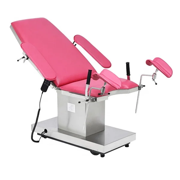 Hospital Use Electric Gynaecology Operating Table Gynecology Obstetrics Examination Delivery Bed