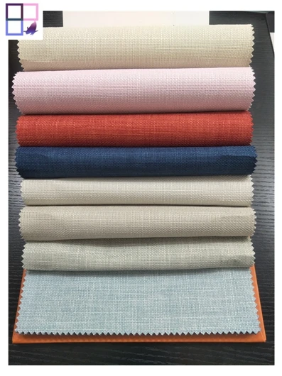 Factory direct supply 100% polyester blackout curtain fabric solid In stock