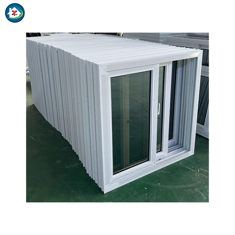 Miami Dade Hurricane Proof PVC Sliding Glass Windows Doors