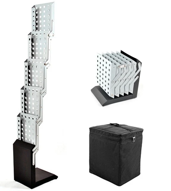 acrylic outdoor brochure acrylic magazine holder holder brochure holder stand display with Bag