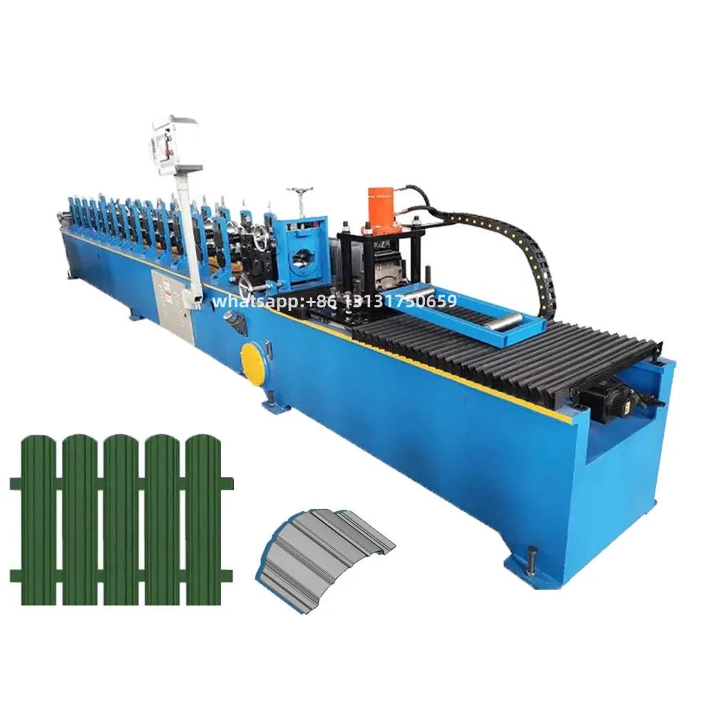 Automatic Metal Steel Fencing Roll Forming Making Machine /Fence Sheet Roll Forming Machine