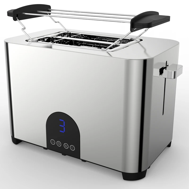 Полностью автоматический электрический тостер с сенсорным экраном на заказ домашний многофункциональный мини тостер для завтрака из нержавеющей