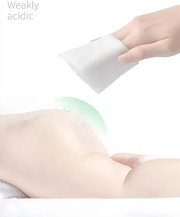 High quality natural cleaning wipes for baby cotton disposable face towel cleaning service
