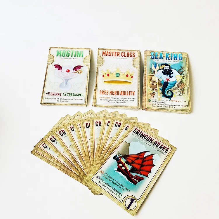 
Custom Logo Round Game Playing Cards 