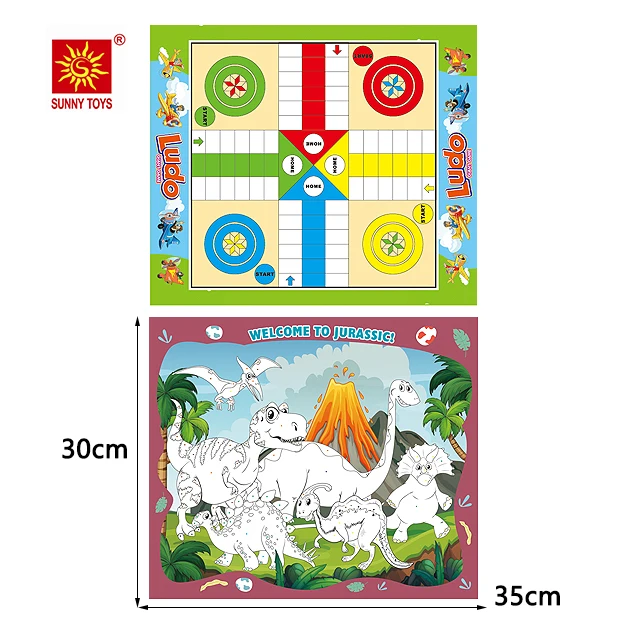 Educational DIY drawing toys chess games coloring drawing sets graffiti painting canvas for kids