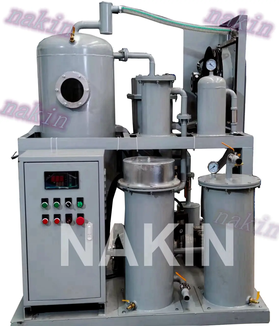 High Vacuum Waste Turbine Oil Purifier Machine/Lubricating Oil recycling machine
