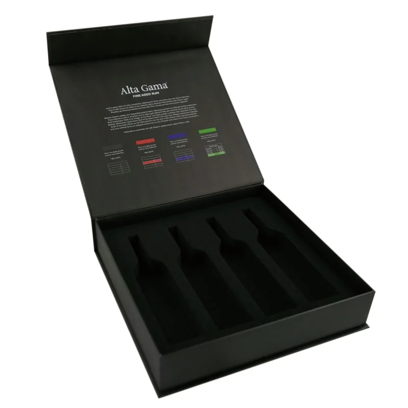 High Class Custom Magnet Closure Gift Box With EVA Lining