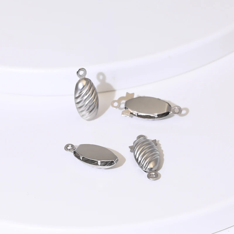 Supply necklace connection buckle accessories women fish shape necklace buckle bracelet making jewelry material