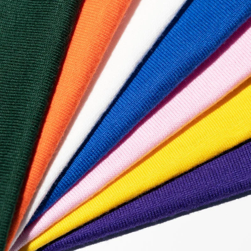 
High Quality Cotton Single Jersey Knit Fabric For T-shirt And Pants 