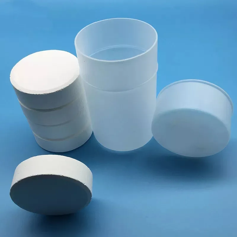 J08272 test chlore ph piscine désinfectant chlore comprimé comprimé hydraulique chlore de piscine en vrac