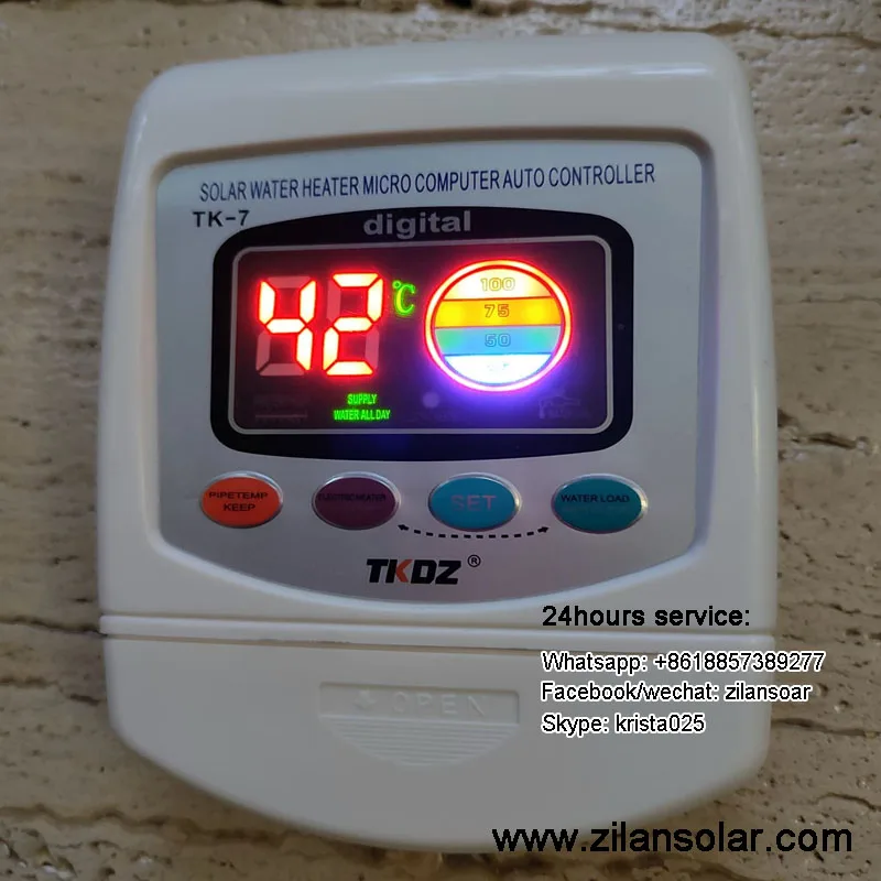 TK-7 Automatic Water Temp and Level Controller for Non Pressure Solar Water Heater System