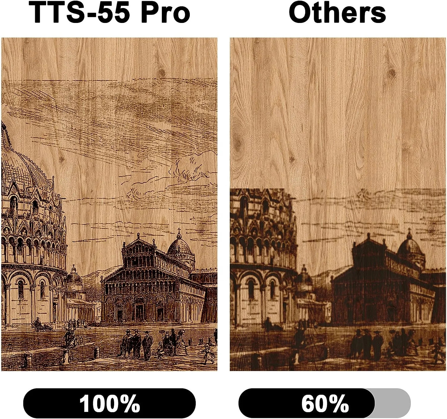 Twotrees Ready To Ship TTS-55 Pro Fixed-Focus Compressed Spot Eye Protection Laser Design Laser Engraving Cutting Machine