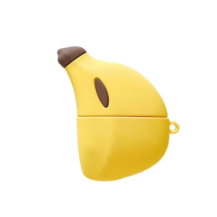 3D banana For Airpod Case 2021 For Fruit Airpods pro  Wireless Headset Cover Gift