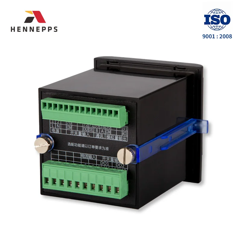 Цифровой измеритель коэффициента мощности Hennepps однофазный ЖК RS485