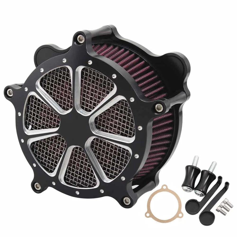 Впускной воздушный фильтр для мотоцикла, фильтр для Harley Touring Road King Road Glide Electra Glide Dyna FXDLS Softail