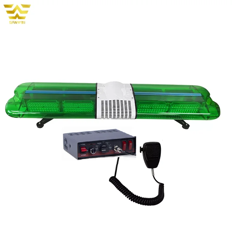 DC12V led 100W 150W 200W siren horn speaker Roof Mount flashing emergency warning used ambulance light