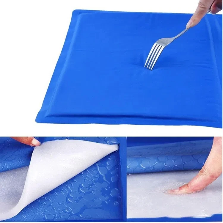 PVC baby laptop cool two way ice cold backpack cooling mat pad iets gel mattress pad for mobile phone