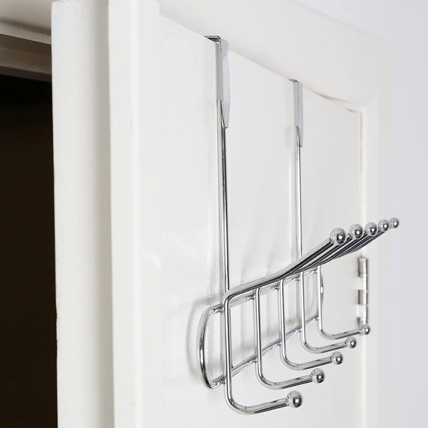 Hook door hanging chrome door rear no-punch hook kitchen bathroom hook