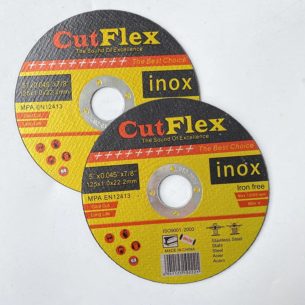 Cutting disc for steel metal inox 4+1 230 x 3 x 22.2 mm cutting discs