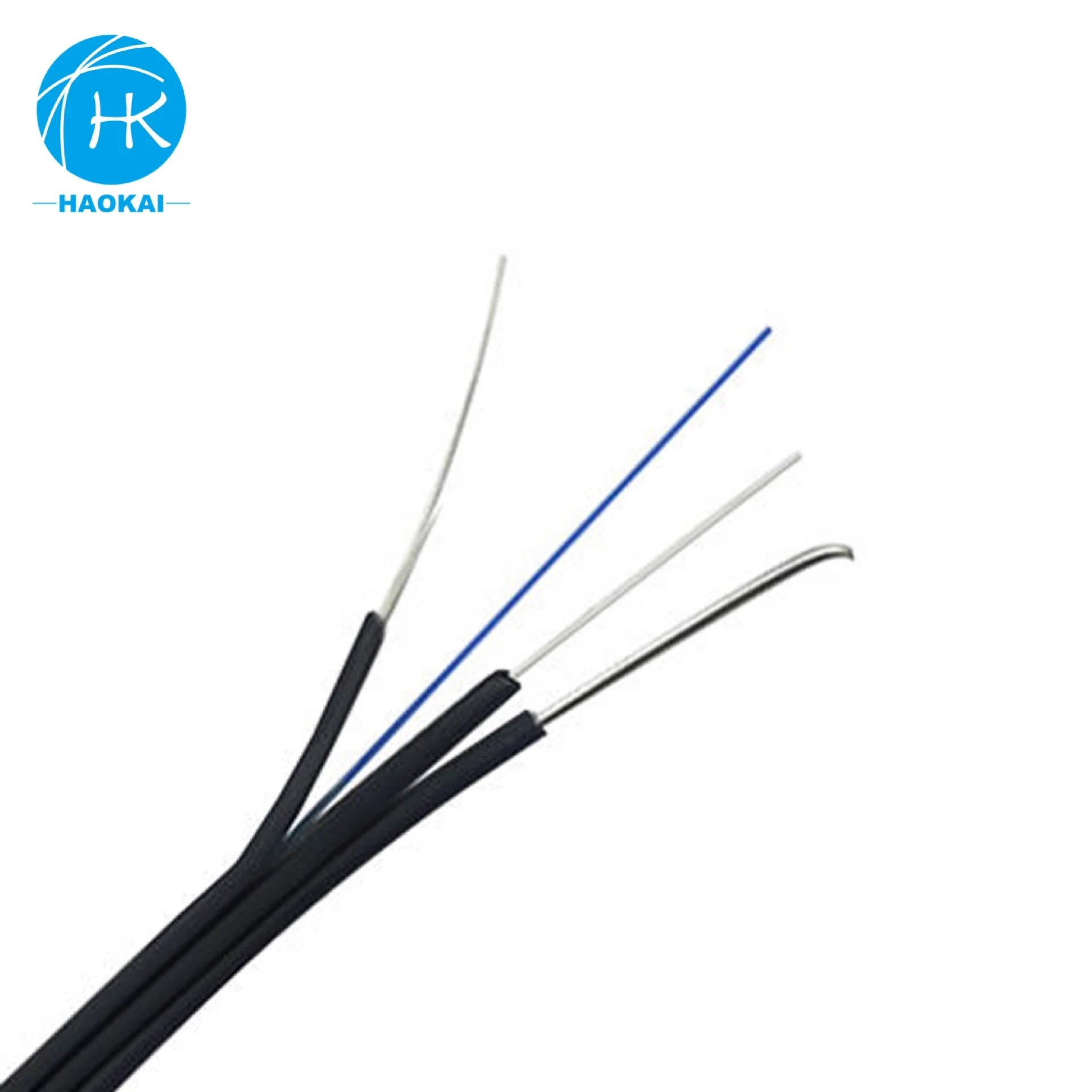 Flat Coaxial Multimeter Multimode Optic Fibre Single Mode Optical Drop Fiber Cable