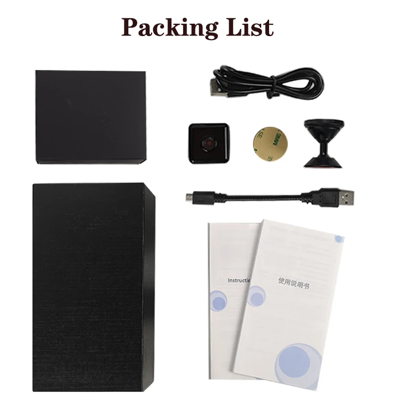 HD 1080P/4K Mini Camera IP WIFI Sensor With 1000mAh Battery Night Motion DVR Micro Webcam Sport DV Video Recorder Small Ca