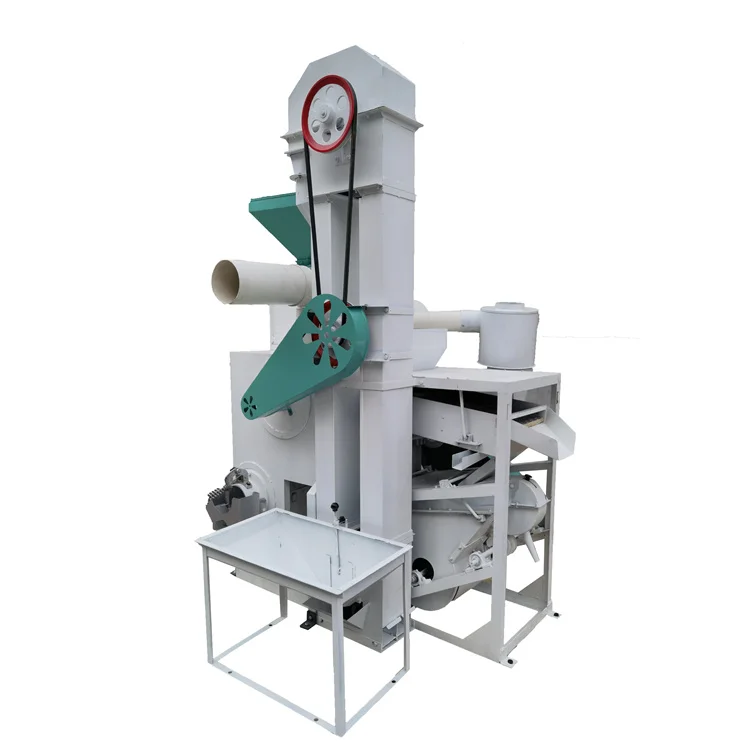 Manufactory Direct Multifunctional Rice Hulling Machine Vibratory Screen Separate Paddy Straw Broken Rice Separator