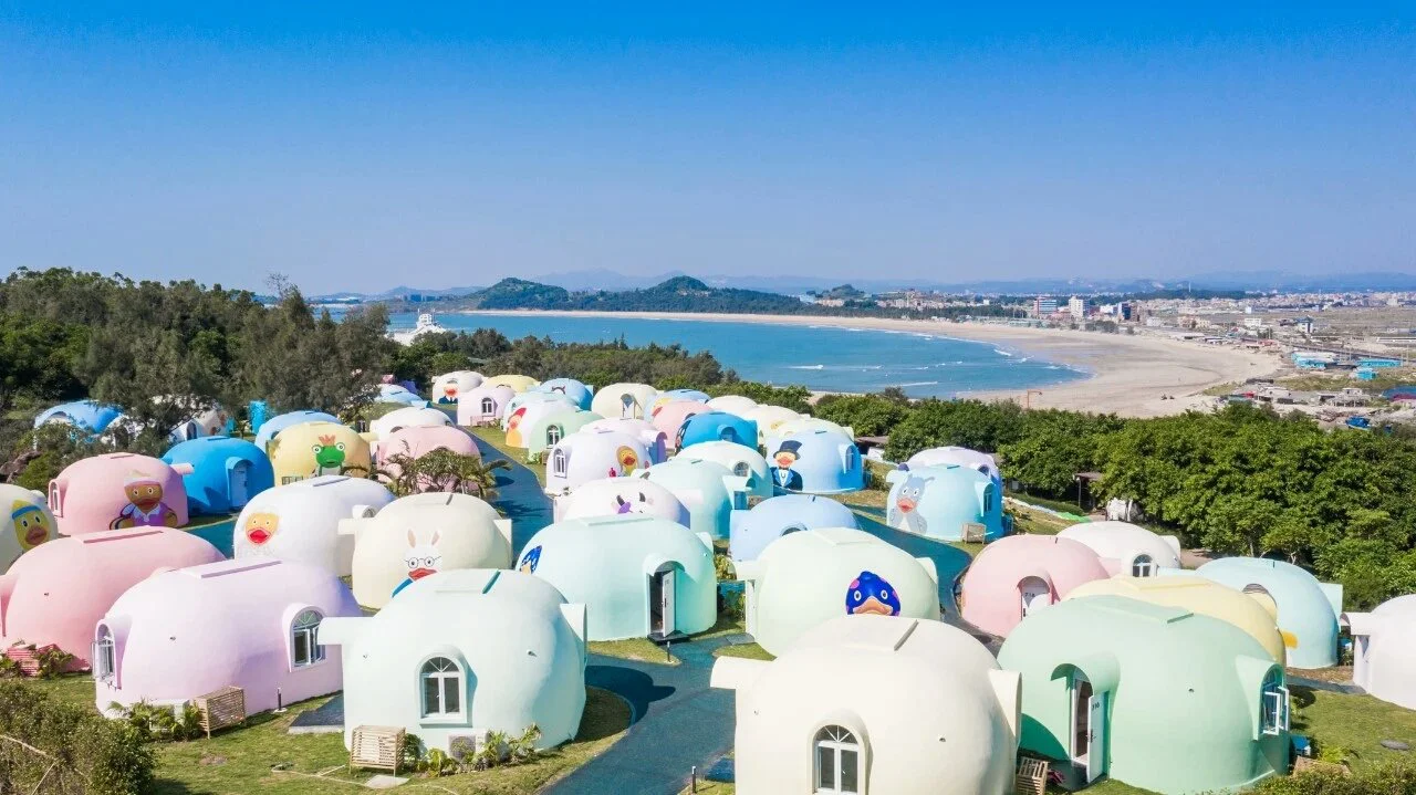 Outodoor galvanized steel frame transparent tarpaulin luxury garden geodetic dome house