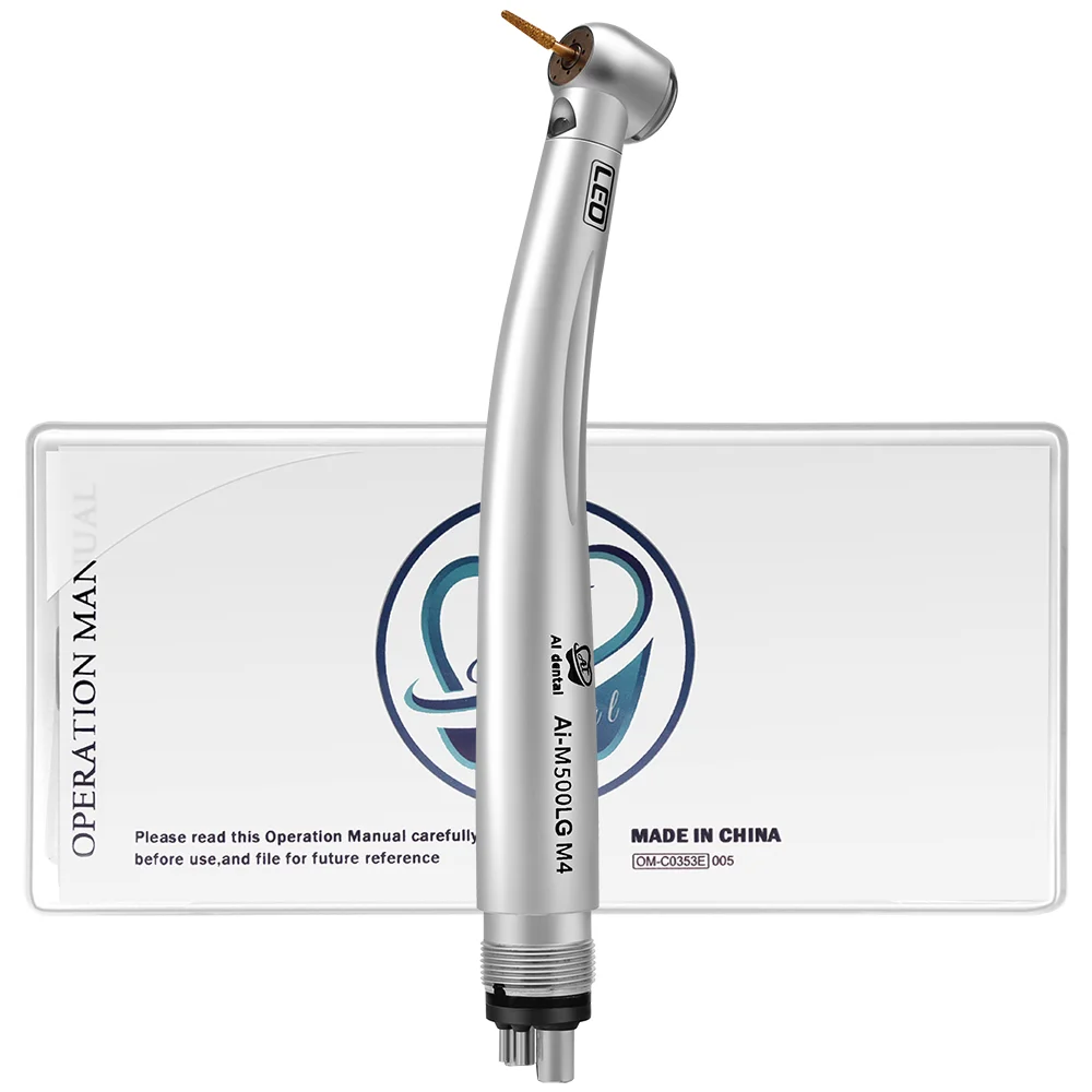 Стоматологическое медицинское оборудование M500LG воздушная турбина высокоскоростной наконечник с 2/4 отверстиями мини головка Стоматологические продукты для реставрации зубов