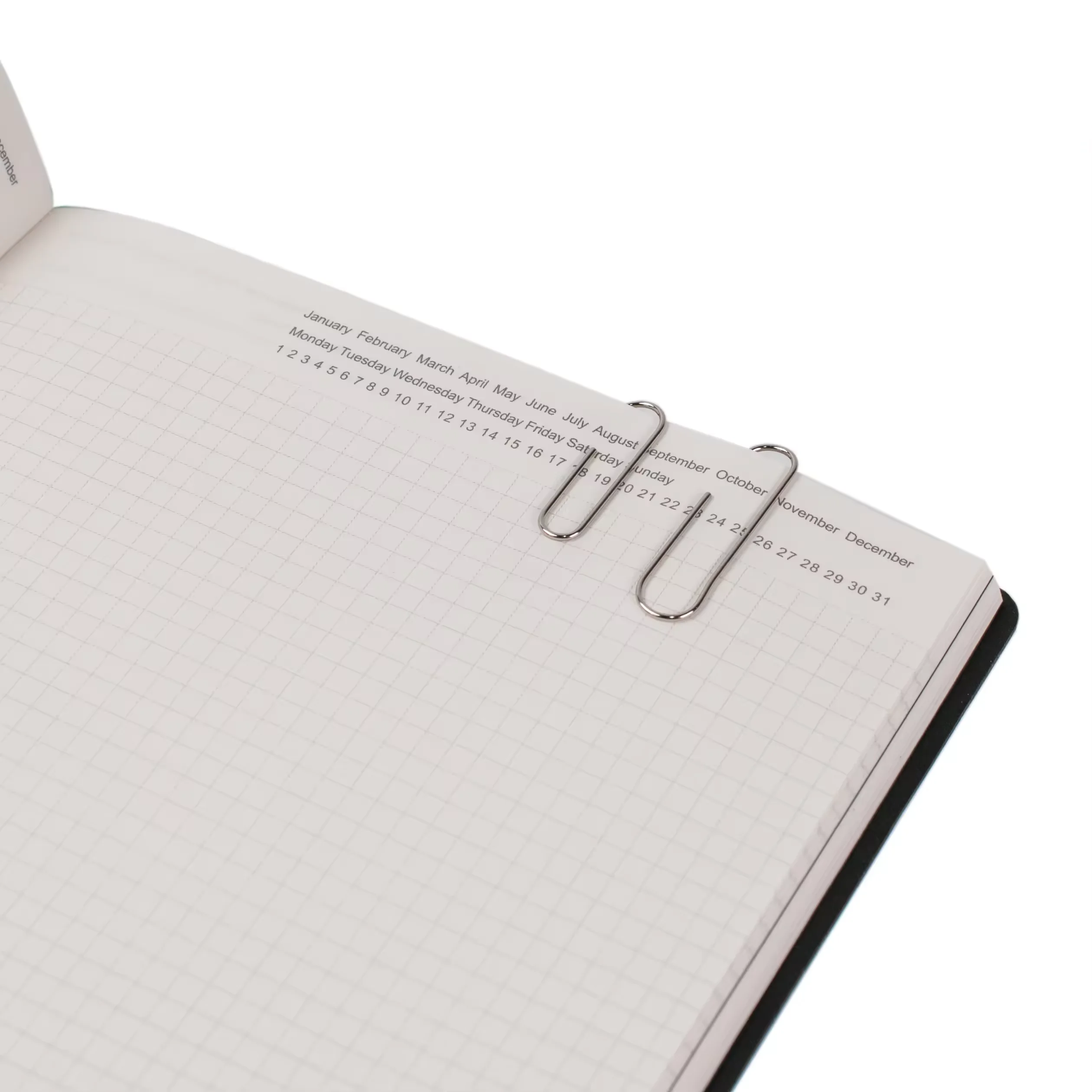 Promotion Price 28mm 100pc Flat round Silver Metal Paperclips Office Supplies Essential Paper Clips