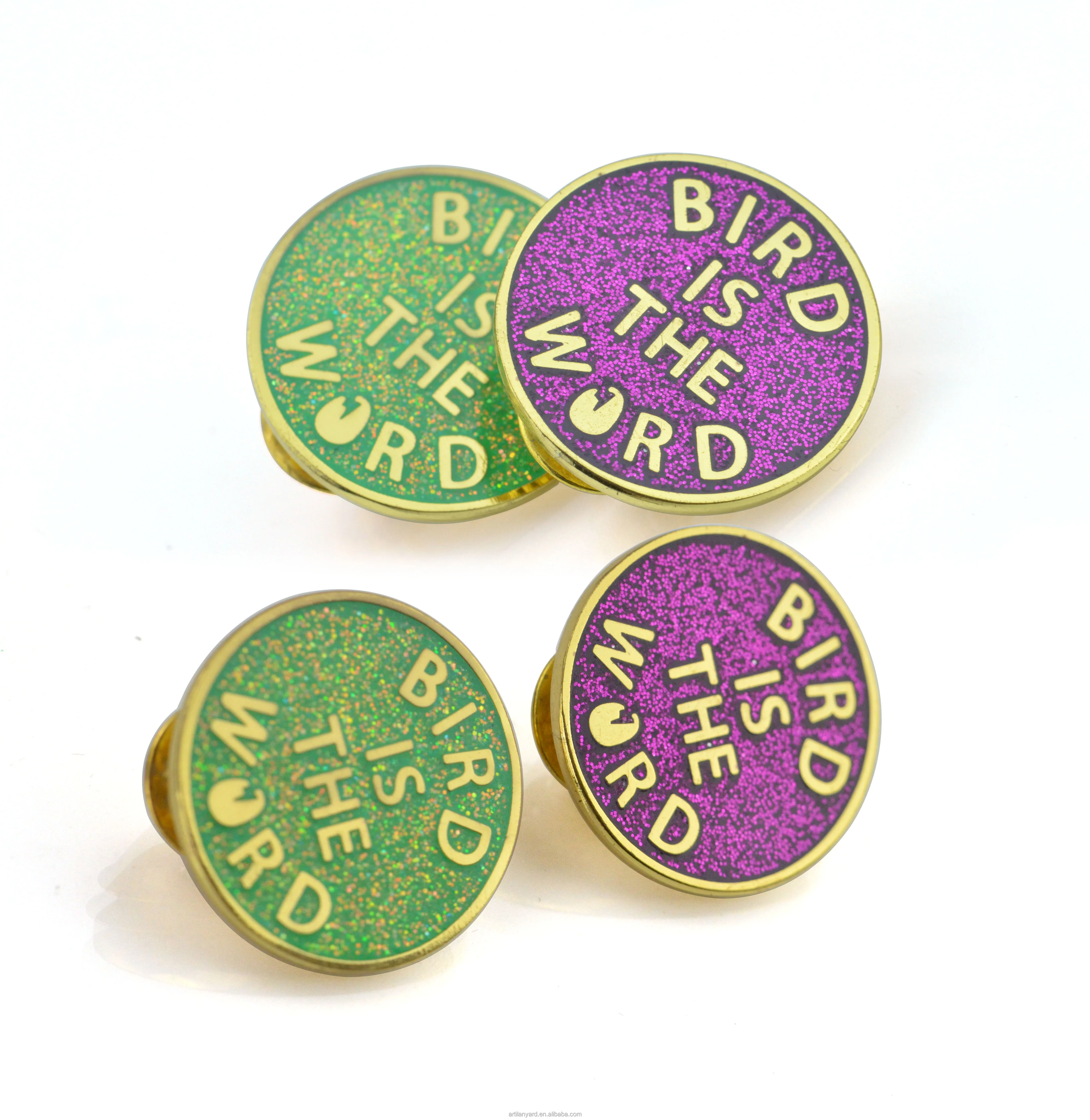 Locking Pin Back Brooch Lapel Pin Badge Butterfly Bee Hard Soft Enamel Lapel Pin Crafts Gift Custom