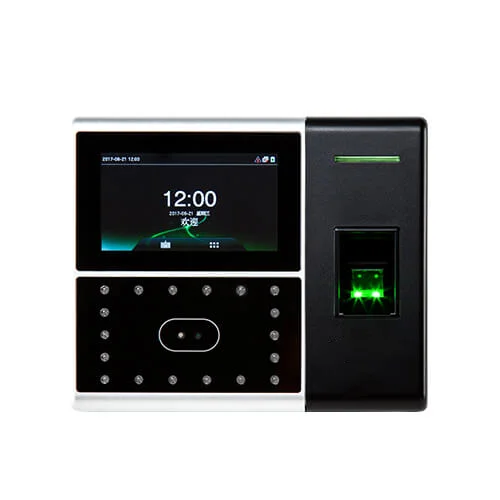 Uface302 facial fingerprint time attendance and access control Password Proximity Card Time Attendance Terminal Payroll System