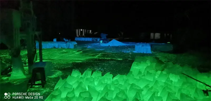 Luminous Sand Stones Glow in The Dark Stones and pebbles for Concrete Glow Path