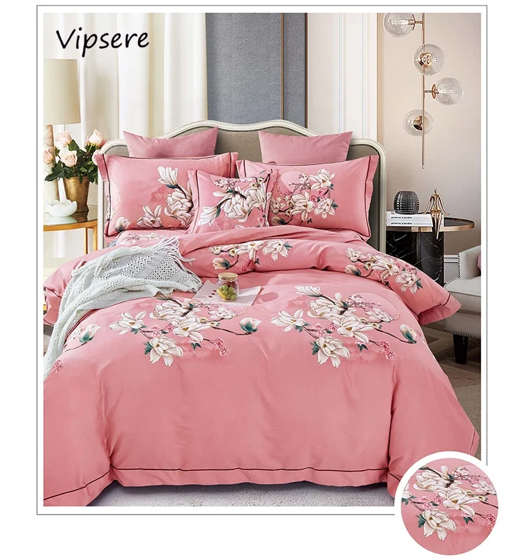 Soft feel percale twill reactive dyeing mercerized cotton fabric for hotel bedding