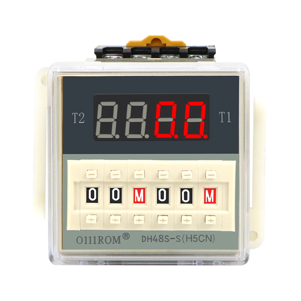 DH48S-S-2Z digital display cycle time controller two normally open two normally closed time relay