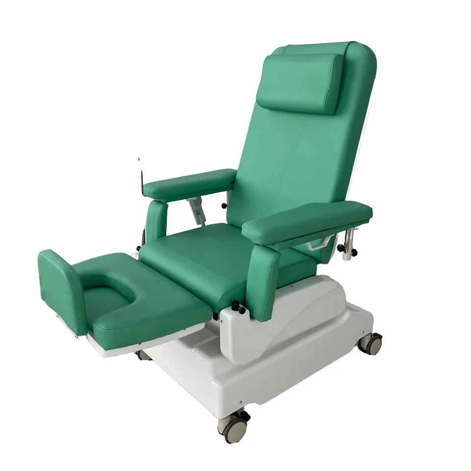 Medical Blood Donor Sofa  Electric Blood Dialysis Chair Hemodialysis Chair Electric Medical Transfusion